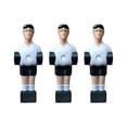 thumbnail image 1 of LOVIVER 3Pcs Soccer Table Men Player Foosball Tabletop Accessories Table Player Foosball White, 1 of 8
