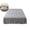 Gray, variant on Bed Skirt 78.7"x59" - Washed Cotton Polyester Ruffled Fitted Bed Skirt with Non-Slip Elastic, Dust-Proof Mattress Protector(Gray)