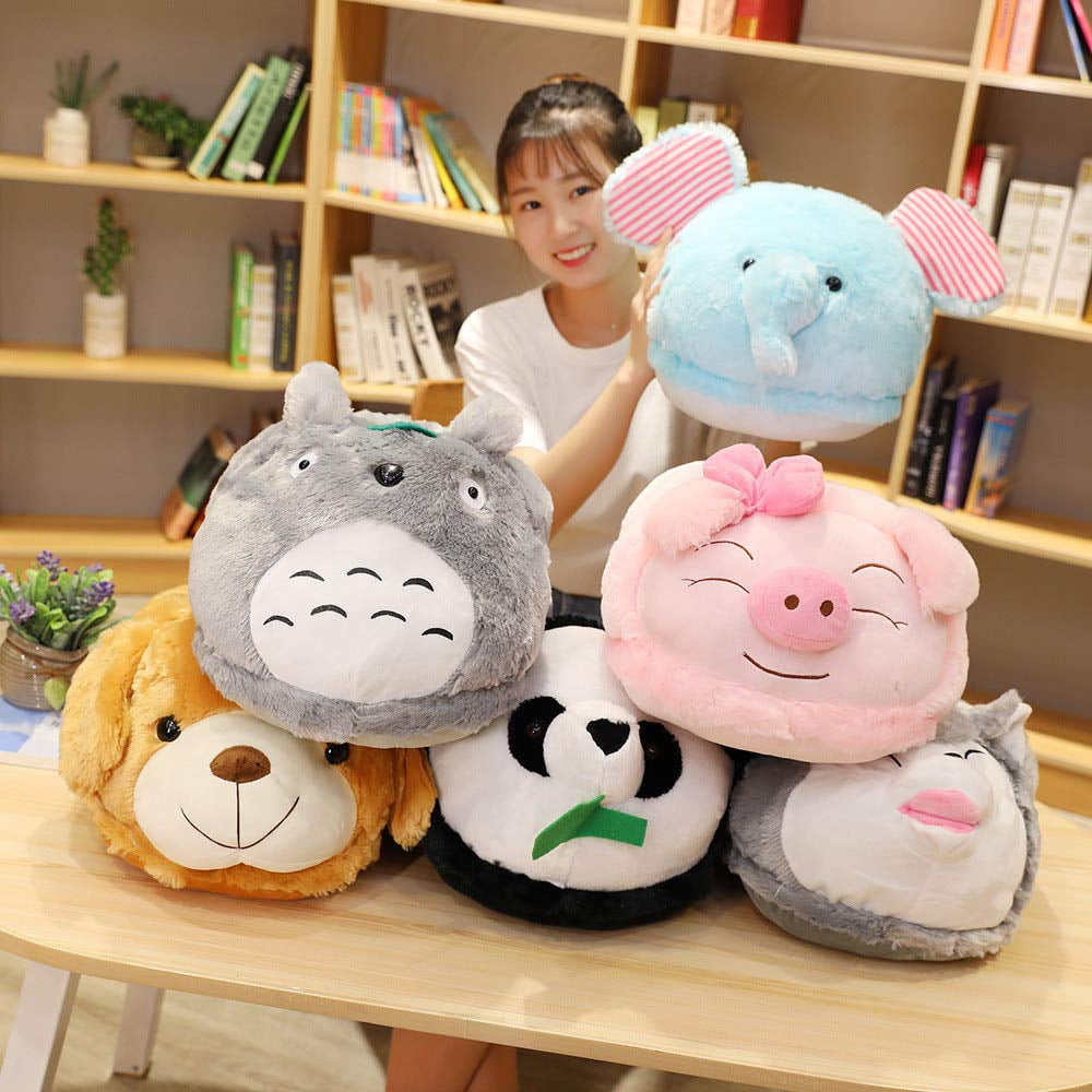 New Women's Novelty Giant Double Feet Slippers Household Cartoon
