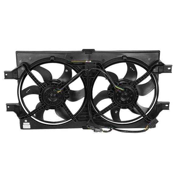 DNA Motoring Radiator Cooling Fan Assembly for 1998-2004 Chrysler Concorde LHS 300M Dodge Intrepid 2.7L 3.5L