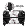 thumbnail image 3 of Fotbe Poodle Dog Luggage Cover Protector,Suitcase Protector,Scratch and Dirt Resistant,Fits 18-32 Inch Luggage-Small, 3 of 8