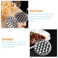 thumbnail image 3 of Raindrops 10Pcs Bean Jelly Scrapers Silver with Ergonomic Grip for Kitchen Use, 3 of 8