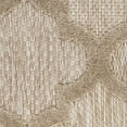 thumbnail image 7 of Nourison Easy Care Outdoor Natural Beige 2' x 4' Area Rug (2x4), 7 of 7