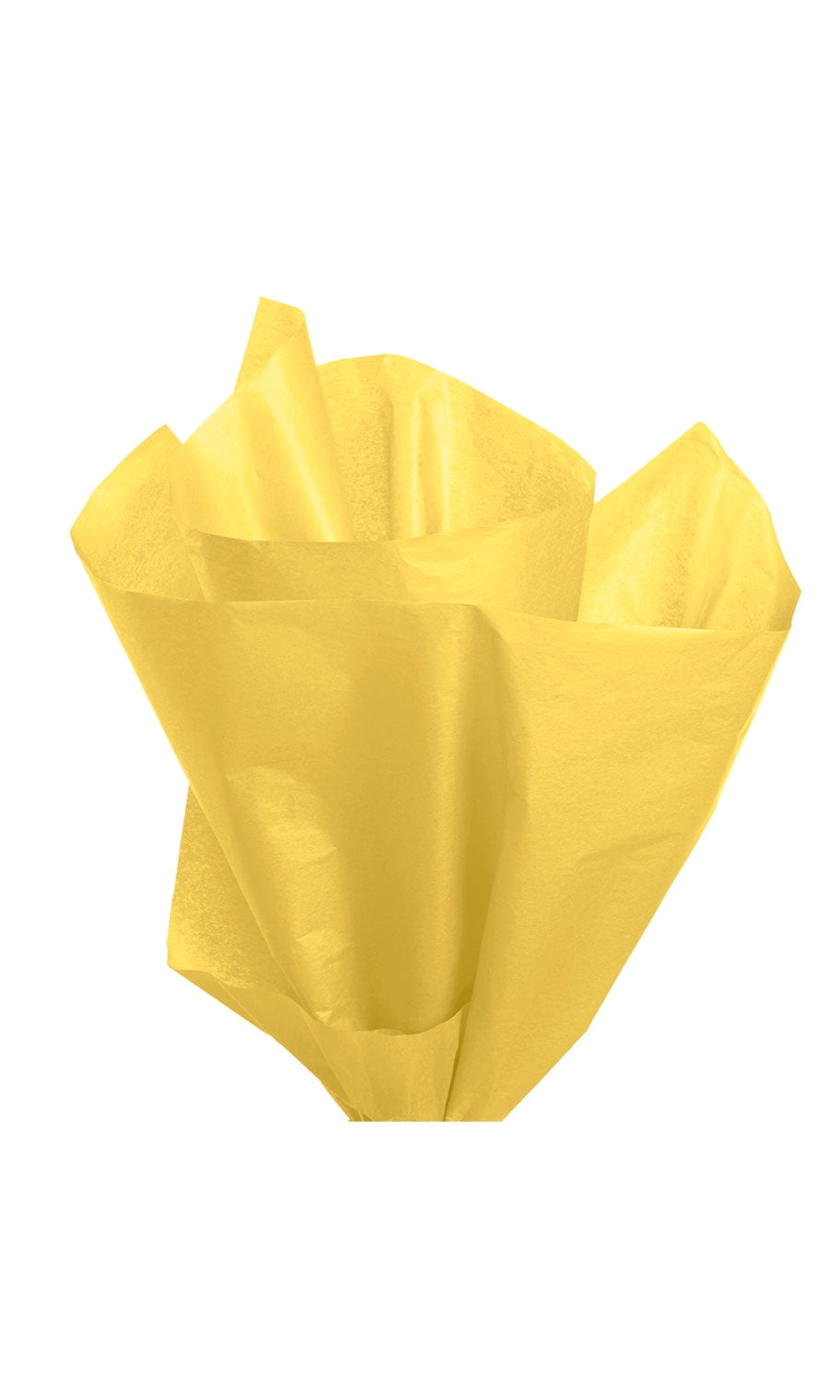 20" x 30" Yellow Tissue Paper Pack of 120 Sheets