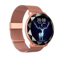 thumbnail image 1 of Reloj inteligente Pulsera deportiva Recordatorio del ciclo menstrual Oxígeno en sangre Detector de frecuencia cardíaca Pulsera, Dorado Yuarrent EL002615-02, 1 of 2