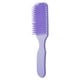 thumbnail image 2 of Peine masajeador para peluquería, redondo, antinudos, con mango de TPEE, cepillo desenredante. Violeta, 2 of 9