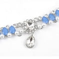 thumbnail image 4 of Collar HUOGUO Fashion Alloy con perlas de diamante completo para mujer, 60 cm, 4 of 5