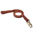 thumbnail image 2 of Yosoo Correa de Cuero para Perrosla Mejor Cuerda de Cuero Genuino para Entrenamiento de Collar de Perro Resistente de Grado Militar para Perros medianos y Grandes Que Caminan 2.5 * 120CM Khall CWA00232-02, 2 of 2