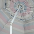 thumbnail image 5 of 1 New Rio Brands 7' UPF 50+ Beach Umbrella with Integrated Sand Anchor, Multicolor, 5 of 10