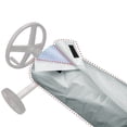 thumbnail image 2 of Swimming Pool Solar Blanket Reel Roller Protective Winter Summer Cover 490X96cm Pool Reel Covers Pool Blanket Covers Gray, 2 of 8