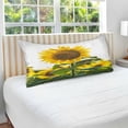 thumbnail image 5 of Beautiful Sunflowers Flowers Plush Pillow Case, Zippered Bed Pillow Pillowcases, Super Soft and Cozy Pillowcase Covers for Sleep Decor Giftsation - Standard Size 20x26in, 5 of 7