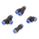 thumbnail image 3 of 40Pcs Plastic Pneumatic Connector Air Quick Fittings High Pressure PU8 PV8 PE8 PY8, 3 of 5