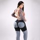 thumbnail image 4 of Jeans Faja Stretch Skinny Mujer Tiro Alto NYK N4780 Azul, 4 of 7