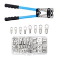 thumbnail image 6 of Pliers,Battery Terminals Bare Cable Battery Auto Copper Terminal Crimp Bare Cable Copper Terminal Wire Car Auto Copper Terminal Wire Crimp Hx-50b Kit Huiop Eryue Pliers Eryue60pcs Qisuo Hxber, 6 of 6