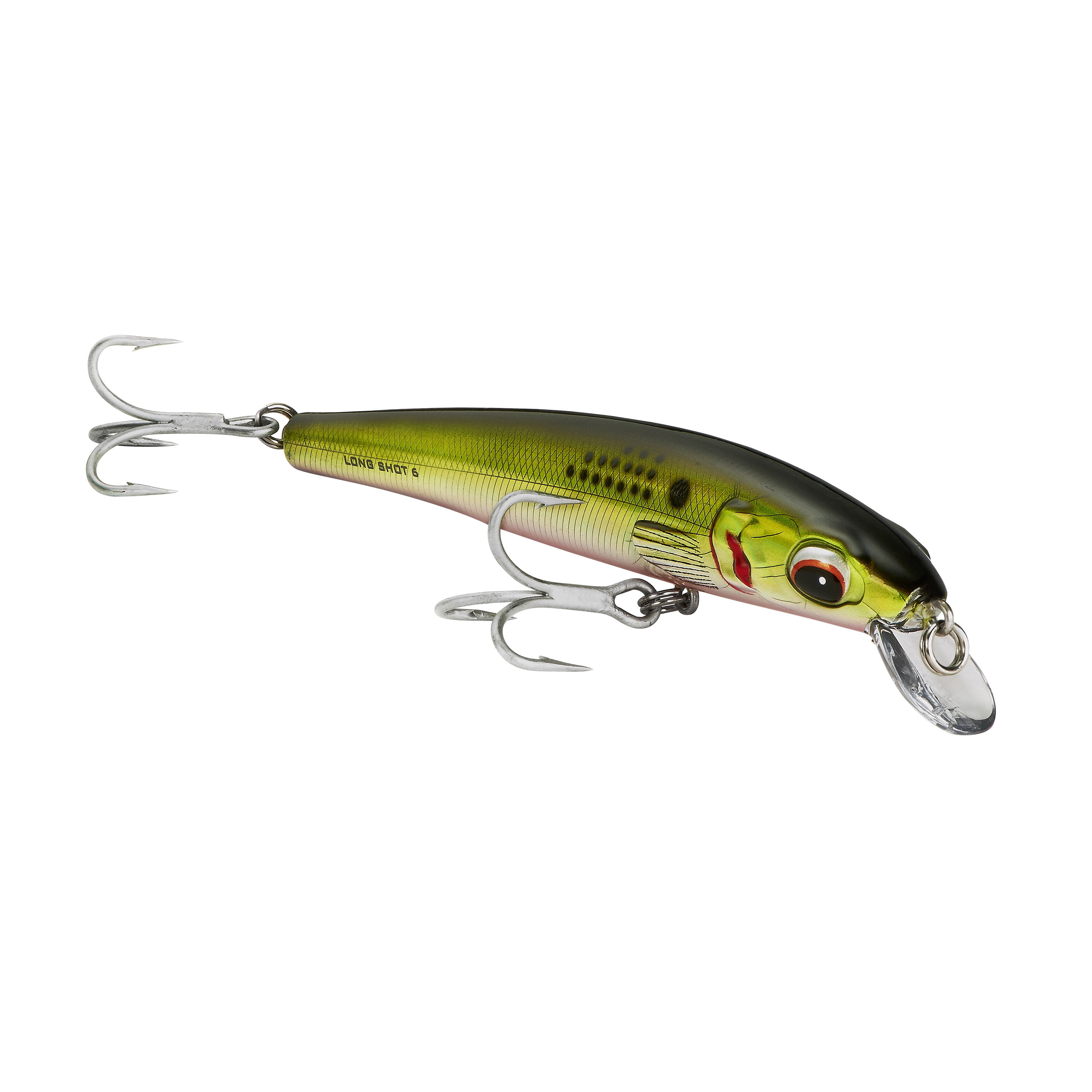 Bomber Long Shot Minnow Crankbait 6" Menhaden 1 3/16 oz.