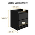thumbnail image 5 of Skyline Decor Mid-Century Modern Low Profile - Nightstand, 5 of 5