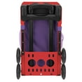 thumbnail image 4 of Zuca 18" Sport Bag - Sparkle 'n Swirlz with Flashing Wheels (Red Frame), 4 of 6