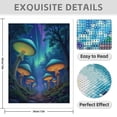 thumbnail image 3 of Diamond Art Kit for Adults, Forest Mushrooms Night Sky Diamond Painting for Adults Beginners, 5D DIY Diamond Art Painting Kits, Colorful Diamond Painting Craft for Home Decor 12x16, 3 of 7