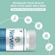(2 Pack) Nervetin Nootropic Supplement, Nervetin Maximum Strength (120 Capsules)