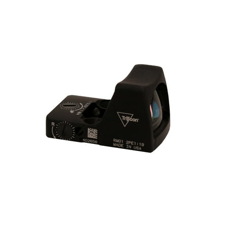 Trijicon RMR Type 2 LED Sight 3.25 MOA Red Dot Reticle, Black - (Best Rmr Moa For Pistol)