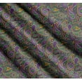 thumbnail image 3 of Soimoi Cotton Cambric Fabric Floral & Paisley Print Fabric by Yard 56 Inch Wide, 3 of 7