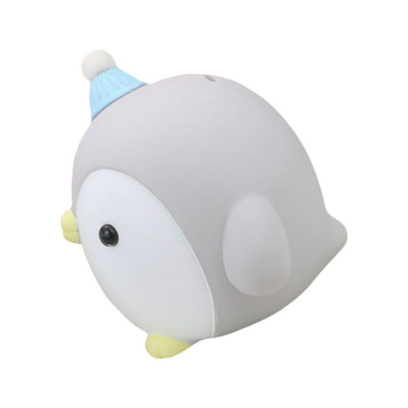 Penguin Piggy Bank Toys Cash Saving Money with Key Child Toddler