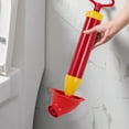 thumbnail image 5 of Toilet Plunger Heavy Duty, Drain Clog Remover, High-Pressure Air Drain Blaster Plunge Drain Snake Sink Plunger Plumbing Tools, Plungers for Bathroom, Sink, Floor, Kitchen Clogged, 5 of 6