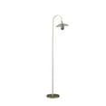 thumbnail image 7 of 64" Gold And White Arched Floor Lamp With Gold Metal Cage Shade, 7 of 7