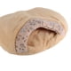 thumbnail image 4 of Hooded Cat Bed Thick Soft Comfortable Self Warming Cat Sleeping Bag for Cats Kitten L, 4 of 4
