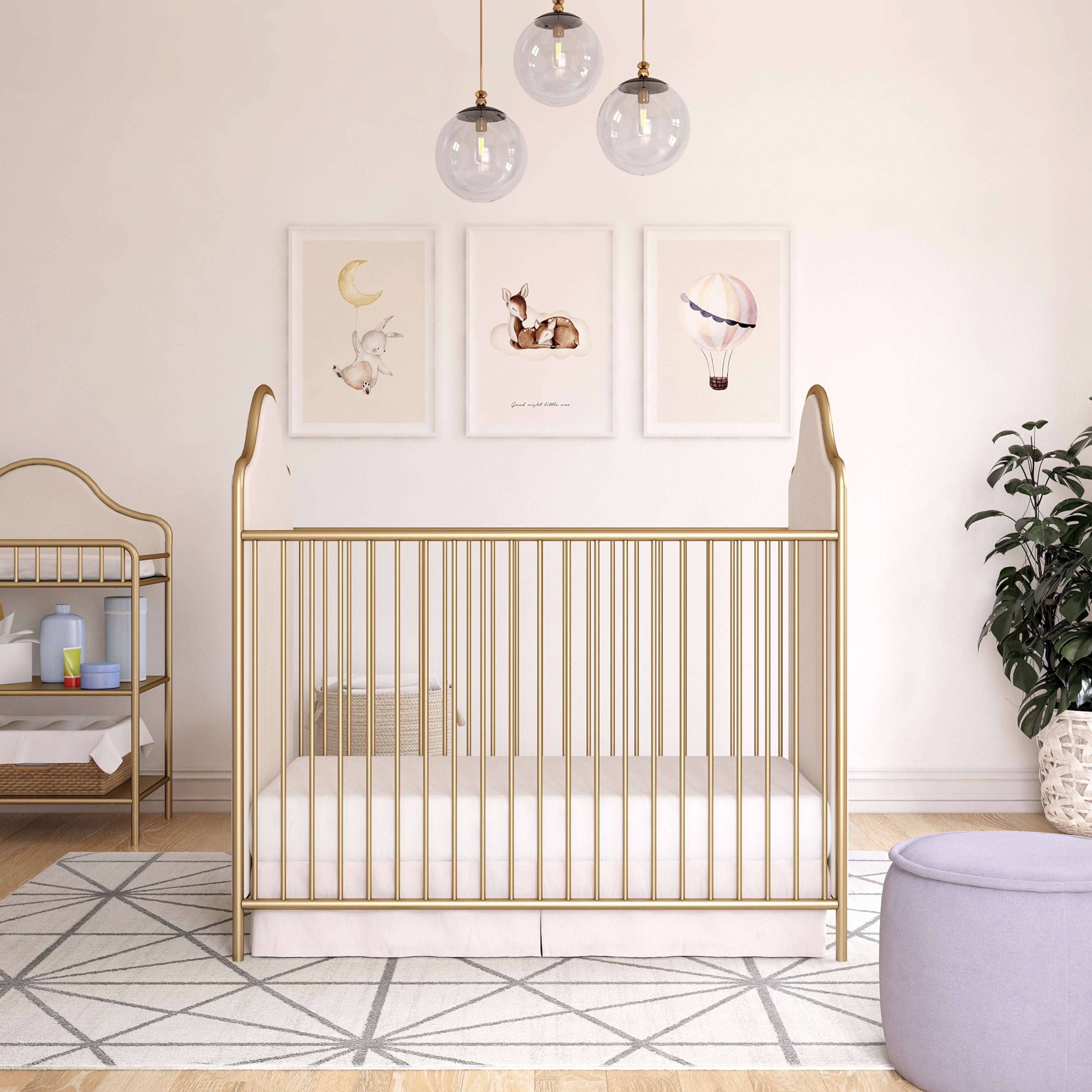 Little Seeds Piper Island Crib, Gold