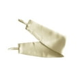 thumbnail image 3 of Ava Blackout Weave Grommet Curtain Panels With Tie Backs Pair ( Set Of 2) - W108" X L84" Pair - Beige, 3 of 5