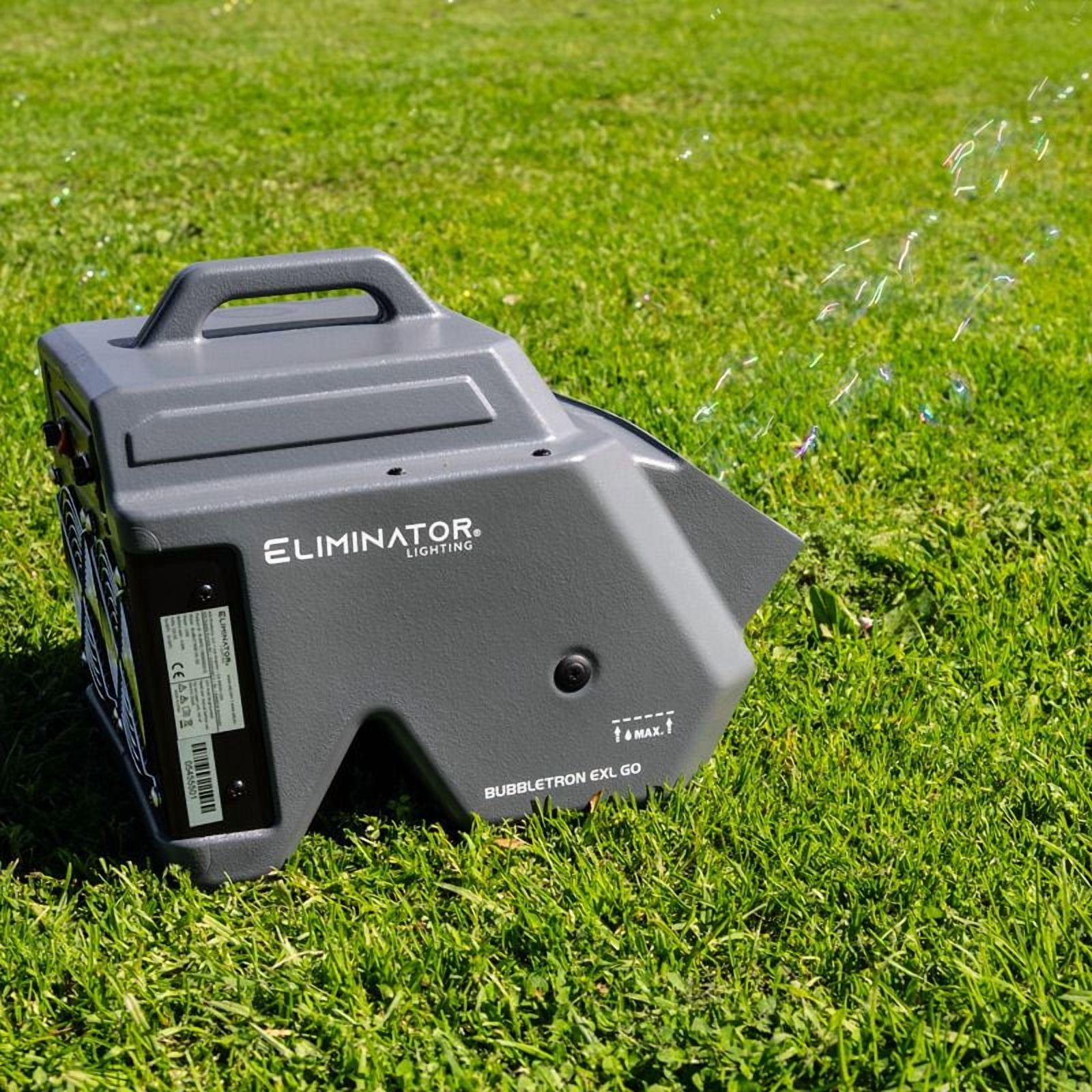 Eliminator Lighting Bubbletron EXL GO | Battery Powered Bubble Machine (BUB400)