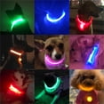 thumbnail image 2 of FZFLZDH Light Up Dog Collar, LED Safety Collar with USB Rechargeable Super Bright Dog Flashing Collar with Waterproof, 3 Colors with Large Sizes for Medium Large Dogs(16.93"-23.62"), 2 of 5