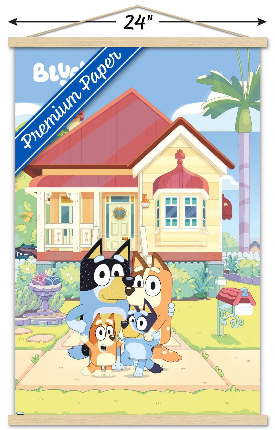 Bluey - Family Wall Poster, 22.375" x 34"