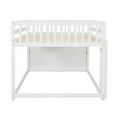 thumbnail image 5 of Tensun White Full Over Full Bunk Bed: Solid Pine Wood, 4 Drawers, 3 Shelves. Space-Saving Design, Easy Assembly. Suitable for Girls, Boys, Toddlers. No Box Spring Required., 5 of 5