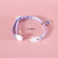 thumbnail image 6 of Pebbuoy Pet Collar Adjustable Dog Bow Neck Circle Stylish Exquisite Heart Pendant Cat Neck Strap Pet Accessory, 6 of 8