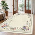 thumbnail image 4 of 5'x7' carpet for room room carpet bedroom area rug non slip bohemian area rug modern abstract area rug, 4 of 10