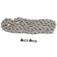 thumbnail image 2 of 9 Speed Electroplated 116 Links Chain, Compact Reliable Reinforced 116 Links Bike Chains with Connecting Buckle for Cycling for Riding, 2 of 8