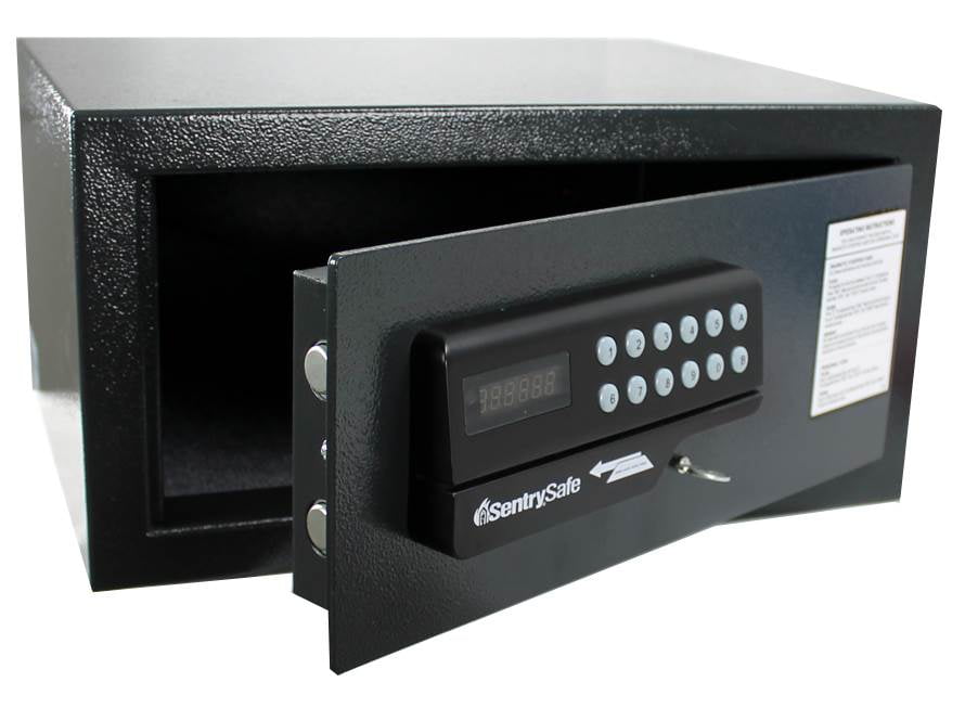 Electronic Card Access Residential Hotel Alarm Sentry Security Safe 1.1 cu ft