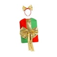 thumbnail image 3 of segolike Christmas Box Costume for Kids Cosplay Outfit for Performance Christmas Prom L XL, 3 of 9