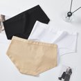 thumbnail image 3 of Seamless Women's Underwear Cotton Mid Waist Comfortable and Traceless Pants, 3 of 7