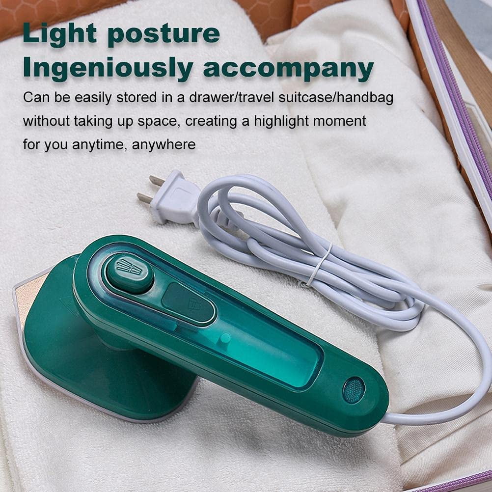Quickly Heat Lightweight Steamer for Clothes,Suitable for Home Travel Professional Micro Steam Iron Portable Mini Handheld Garment Steamer