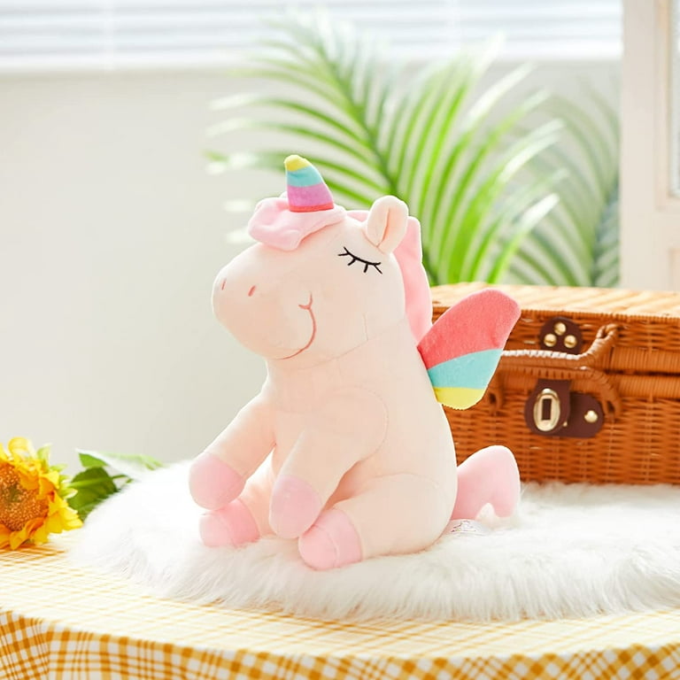  Athoinsu 12'' Light up Unicorn Stuffed Animal Soft Plush Toy  with Colorful LED Night Lights Glowing Birthday Children's Day Valentine's  Day Gifts for Girls Toddler Kids Women : Everything Else