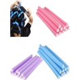 thumbnail image 1 of 10pcs Pearl Shaped Multifunctional Hair Curling Sponge Rollers, No Damage To Hair, Random Color, 1 of 5