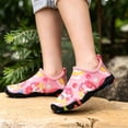 thumbnail image 5 of Swim Shoes for Kids Boy's Girl's Kids Water Shoes Barefoot Swim Quick Drying Lightweight Sport Swim Shoes Light Pink 7-8Y, 5 of 7