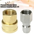 thumbnail image 3 of Pressure Washer Quick Release G3/8 Male/Female Fitting Coupling Probe Connector Female, 3 of 4