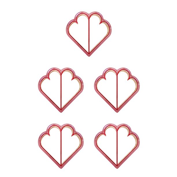 Bewildely Bread Slicing Mold Cute Shape Plastic Baking Pancakes Slicer Biscuit Breakfast Sandwich Kitchen Making Mould DIY Molds Type2 NO2 Bewildely CBP038991