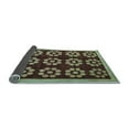 thumbnail image 2 of Ahgly Company Indoor Rectangle Abstract Light Blue Modern Area Rugs, 6' x 9', 2 of 4