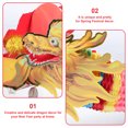 thumbnail image 2 of Shisuyan Chinese New Year Decor Dragon Shaped Pendant Spring Festival Lantern Festive Hanging Decor, 2 of 9