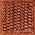 thumbnail image 1 of Ahgly Company Indoor Square Persian Orange Traditional Area Rugs, 7' Square, 1 of 1